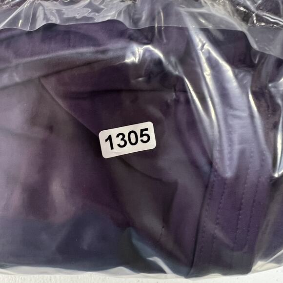 Lands End Sz 2 Tankini Top Swimsuit Underwire Purple Twist Front Adjustable Swim - Picture 11 of 11